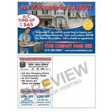 HVAC Tune-Up Postcard #19 (Spring / AC)